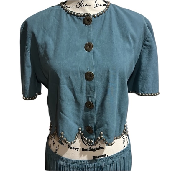 Double D Ranch Wear Top & Skirt Set - Picture 2 of 7